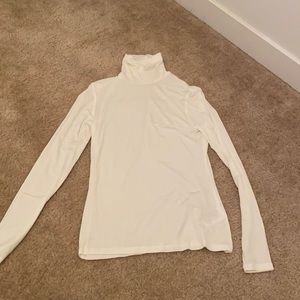 Women’s White Turtle Neck, Size Small